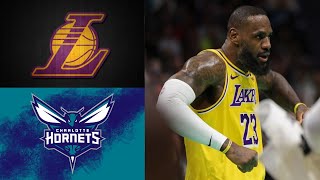 Lakers vs Hornets  Lakers GameTimeTV  Lakers Team Highlights [upl. by Berman]