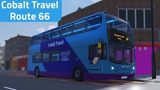 Roblox Croydon  Cobalt Travel  Route 66 [upl. by Gertrudis]