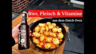 Eintopf Khashlama wie in Armenien Vitaminenreich und mega lecker Dutch Oven Kazan Rezepte [upl. by Isbella224]