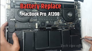 How to replace battery MacBook Pro  MacBook Pro battery Replace kaise kare [upl. by Baerl]