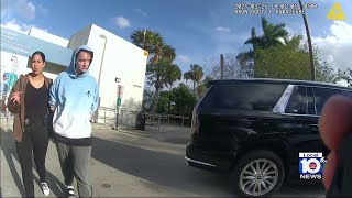 Bodycam footage shows arrest of Diddys alleged drug mule [upl. by Krenn18]