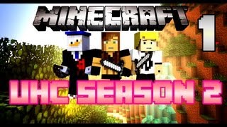 Minecraft ULTRA HARDCORE UHC Season 2 Ep 1 [upl. by Alpert]