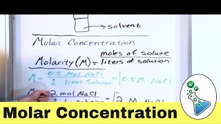 Molar Concentration of Solutions in Chemistry [upl. by Riehl]