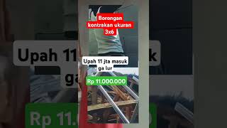 HARGA BORONGAN KONTRAKAN [upl. by Lashar]