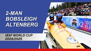 IBSF World Cup 1 Altenberg  2Men Bobsleigh  Heat 2 [upl. by Erdrich]