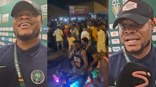 Super Eagles Goalkeeper Surprised as 10000 Nigerians Storms His Father House😱 [upl. by Varney323]