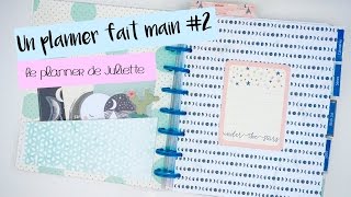 Un planner fait main 2  Le planner de Juliette [upl. by Enitsyrhc]