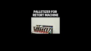 Automatic palletizer for retort machine packing palletizer foryou factory [upl. by Anadroj640]