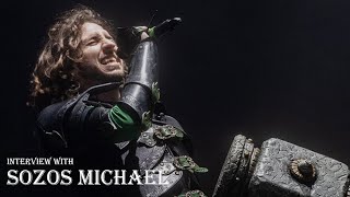 Interview with Sozos Michael aka Angus McFife Gloryhammer Planeswalker Harmonize [upl. by Ilyk]