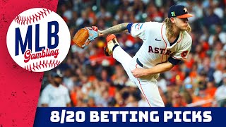 MLB Picks Today 82024  MLB Bets Player Props and Predictions [upl. by Africah]