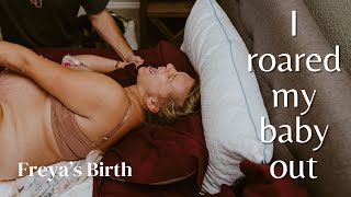 RAW Family Centered HOMEBIRTH with SIBLINGS [upl. by Atekan]