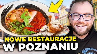 POZNAŃ NOWE RESTAURACJE i NAJLEPSZY RAMEN Jedzenie w Poznaniu kuchnia polska i kanapki kubańskie [upl. by Akiram]