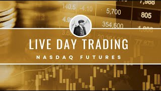 🔴 Live Trading Nasdaq Futures  Futures Prop Firm [upl. by Waddle]