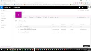 Email Attachments to a SharePoint Online Document Library [upl. by Gabbert957]