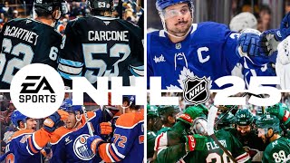 New NHL 25 Goal Horns all 32 teams [upl. by Marie-Jeanne]