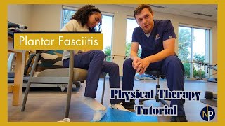 Plantar Fasciitis Physical Therapy Tutorial [upl. by Chrystel]