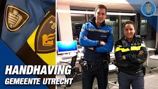 HANDHAVING  POLITIE  EEN DAGJE MEE  GEMEENTE UTRECHT [upl. by Lilac737]