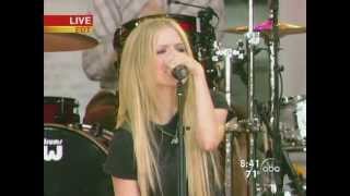 Avril Lavigne  He Wasnt  Good Morning America 26082005 [upl. by Dante98]