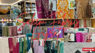 Saleem Fabrics Nayyar Mall Gujrat Best Fabrics In Town 30 Off On Lawn Shaadi Season [upl. by Corel]