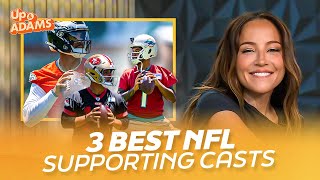 Kay Adams Gives You Her Top 3 Best Supporting Casts in the NFL Where Does Brock Purdy Land [upl. by Luthanen]