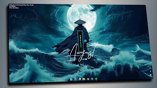 Windows Live Wallpaper New Desktop Setup Samurai Windows Theme [upl. by Leanard]