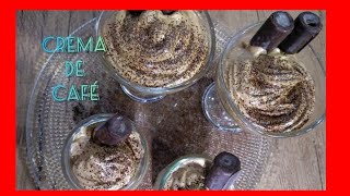 CREMA DE CAFÉ CASERA 3 INGREDIENTES  Receta Vegana 😋🍨☕ [upl. by Sucram]