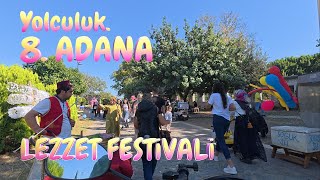 8 Lezzet Festivaline Yolculuk ADANA Scooter Günlüklerim [upl. by Schalles]