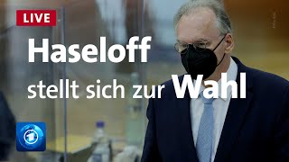 SachsenAnhalt Ministerpräsident Haseloff im zweiten Wahlgang gewählt  Livestream [upl. by Dar]