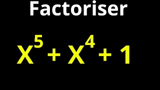 Olympiades de mathématiques  FACTORISER Ce Polynôme de degré 5 [upl. by Downes]