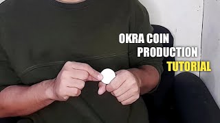 Learn HOW to produce a COIN like this  FREE COIN MAGIC TUTORIAL  WHITEVERSE CHANNEL [upl. by Hildebrandt]