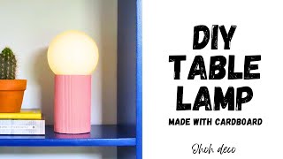 Easy to make DIY TABLE LAMP [upl. by Ruamaj76]