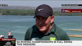 SA rowing championships under way at Roodeplaat Dam [upl. by Sucul457]