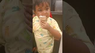 Abyan makan ice cream [upl. by Patton]