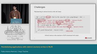 2024 EuroLLVM  Parallelizing applications with indirect memory writes in MLIR [upl. by Hardej275]