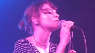 Chvrches  Strong Hand  new song   Live  The Troubadour 6113 in HD [upl. by Olatha]