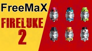 Fireluke 2 by FreeMax  Best SubOhm tank [upl. by Tilla]