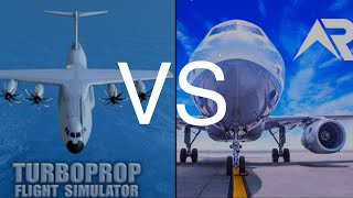 RFS VS Turboprop Flight Simulator [upl. by Pilif]