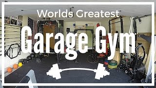 Worlds Greatest Garage Gym Tour [upl. by Zeret230]