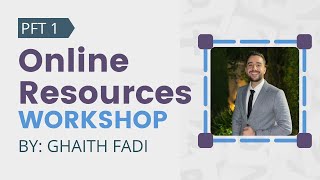 PFT 1  Introduction to Online Resources Workshop [upl. by Narhem756]