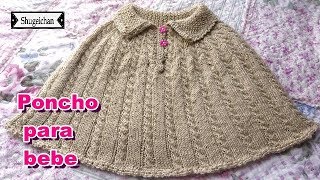 Poncho para bebe talla 8 meses a 2 añitos [upl. by Anifesoj]