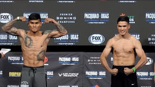 Mark Magsayo vs Julio Ceja WEIGHIN  EXPECT FIREWORKS  Premier Boxing Champions [upl. by Arrehs12]