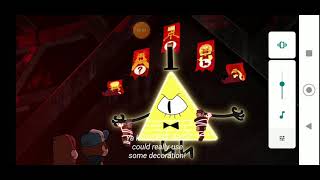 Bill cipher gets sprayed in the eyes [upl. by Atiz]