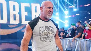 Goldberg Entrance Before SummerSlam Raw August 16 2021  HD [upl. by Hennessy]