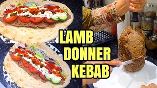 Mamas Homemade Lamb Donner Kebab  Oven Cooked Recipe [upl. by Llewellyn564]