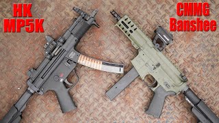 HampK MP5K Vs CMMG Banshee [upl. by Justinn]