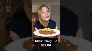 MISIR İRMİĞİ İLE HELVA 🌸 gluten tüketmeyenlere özel [upl. by Renita]