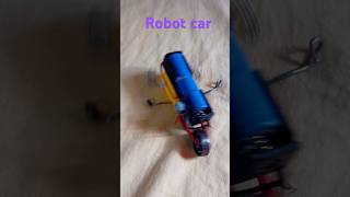 Homemade Robot car by dual shaft gear motor [upl. by Balfour]