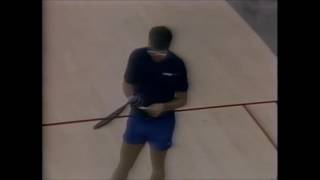 1989 US Racquetball National Championships Mens Singles Final Doyle vs Roberts [upl. by Antonin834]