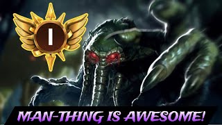 Ascended ManThing Gameplay Should You Select the 7 Star King of Name Jokes  Mcoc [upl. by Laikeze]