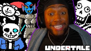 ALL THE UNDERTALE SONGS ARE CONNECTED REMASTERED REACTION [upl. by Aneeuqal]